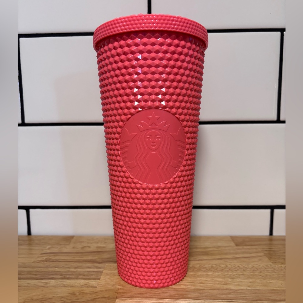 Starbucks Vibrant Pink Studded Tumbler and Arizona Tumbler